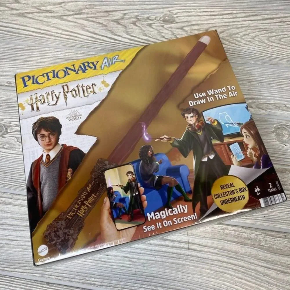 Pictionary Air Harry Potter Game, Use Wand To Draw In The Air & See It On Screen